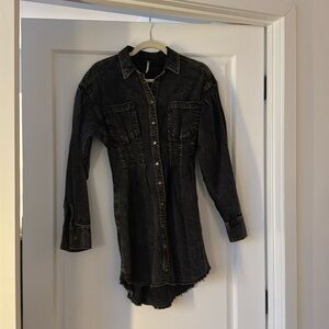 Free People XS Denim Dress